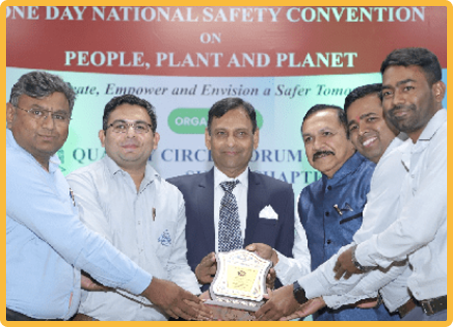 Gold Award at Quality Circle Federation of India ( Surat Chapter) Safety Convention 2024
